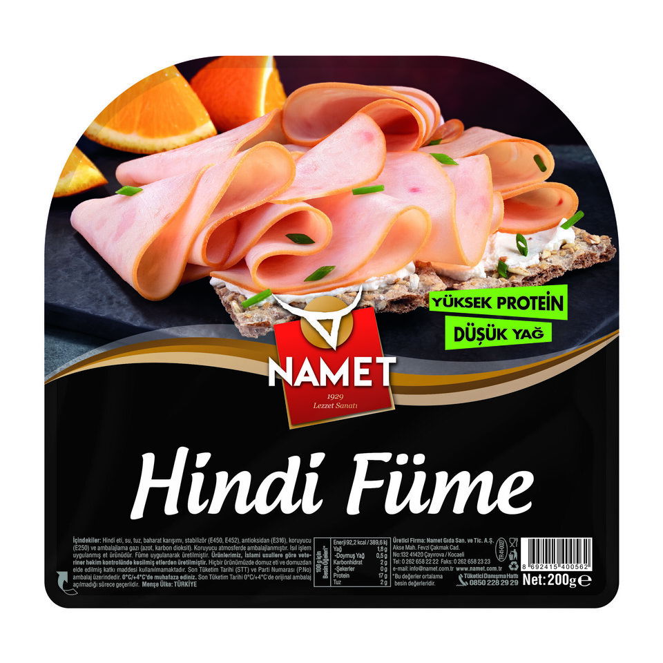 NAMET HİNDİ FÜME  200GR.    *8